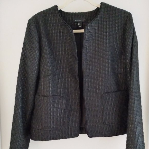 Adrienne Vittadini Multi-dimensional Blazer, size L - Picture 1 of 3
